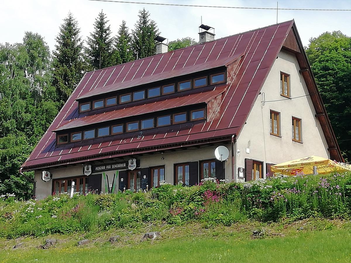 Penzion Pod Severakem Lučany nad Nisou Eksteriør billede